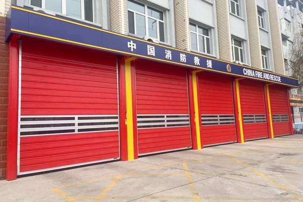 消防車庫硬質快速門